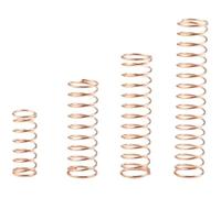 10pcs Copper Compression Spring Conductive Shrinkage Elastic Wire Diameter 0.1/0.2/0.3/0.4/0.5/0.6/0.7/0.8/0.9/1.0/1.2mm(0.7 x 5 x 10mm)
