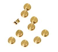 10PCS Copper Spinning Nail Charms 360 Degree Rotating Nail Art Bearings 3D DIY Rotary Crafting Charms for Women Girls Nail Decor 4 x 5 x 25 mm