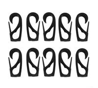 10pcs Cord Buckle Clips for Secure Attachment of Bungee Cords and Rigging Ropes on s Canoes Boats and Water Sports Gear