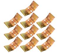 10pcs Corner Bracket Heavy Duty Iron Connecting Bracket for Furniture