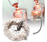 10Pcs Cotton Coffee Filter Cloth, Exquisite Workmanship Household Reusable Siphon Coffee Maker Brewer Replacement Parts Accessories for Various of Siphon Coffee Pots