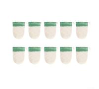 10Pcs Cotton Lamp Mantles Size 21 U-Shaped for Coleman(green-large)