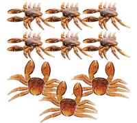 10pcs Crab Soft Lures Pvc Imitation Fishing Baits for Fish