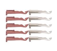 10Pcs Crochet Threader Replacement Parts for Sentro 22/40/48 & Jamit Knitting Machines, 2.36inch Plastic Knitting Hooks