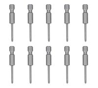 10Pcs Cross Electric Screwdriver Bits Magnetic Alloy Steel Replacement Parts 2.5mm