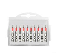 10pcs Cross Screwdriver Bit Set For Power Tools With 1/4inch Hex Shank Resistant Alloy Steel Bits Suitable For Various Applications(50mm)