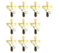 10pcs Crossed And Doves Cake Decoration For Religious Event Decorative Cake Insert Wedding Party Supplies Shatterproof Decoration