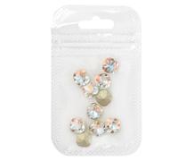 10pcs Crystal Stones With Pointed Backs 3D Rhinestones Nails Art For Enthusiasts