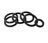 10pcs CS1-2.5mm Black O Ring Gasket Washers O-ring Silicon Insulated Sealing Ring Thickness Rubber Silicone(OD20mm CS2.5mm)