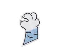 10pcs Cute Dog Paw Embroidery Cloth Sticker Puppy Kitten Patch Computer Chapter Boy(Color 3)