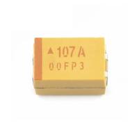 10pcs D Case Type 7343 100uF 10V 107 107A SMD 10% Accuracy Tantalum Capacitor BIANMTSW