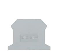 10pcs D-UK End Cover for UK Terminal Blocks Connector Din Rail Terminal Blocks End Plate for UK2.5 UK 2.5