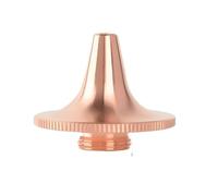 10PCS D28 M11 H22.5 Bevel Laser Cutting Nozzle Anti-Collision Copper Nozzles Laser Nozzle(1.0mm,Single Layer)