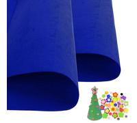 10Pcs Dark Blue Eva Foam Sheets Cosplay EVA Foam 1mm Thick 50cm*50cm EVA Foam Papers for Arts Crafts DIY Project