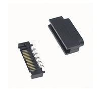 10Pcs dark IDE HDD Sata Power Male Female Connector With Copper Terminal Metal Pin Compatible With Hard Disk(SATA HDD)