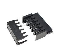 10Pcs dark IDE HDD Sata Power Male Female Connector With Copper Terminal Metal Pin Compatible With Hard Disk(SATA 2With 90 Cap)