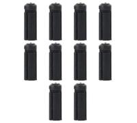 10pcs Dart Flight Protector 90 Degree Aluminium Alloy Black