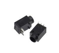 10PCS DC-003 3.5x1.3mm DC Power Jack Socket Connector 3-Pin Panel Plug DC003A IDGTTLDF(DC-003A)