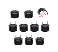 10pcs DC 3V Electronic Buzzer Active Buzzer Alarm Electromagnetic Beeper Active Piezo Buzzers Alarm Industrial Sounder 9x6mm/9x5.5mm for Electronic Product