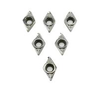 10PCS DCGT070202 DCGT070204 DCGT070208 AK H01 Cutting Tool For Outer Circle Alloy CNC Lathe(DCGT070208-AK H01)