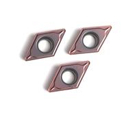 10pcs DCMT11T304-EM DCMT11T308-EM YBG205 Carbide CNC Lathe Insert(DCMT11T304 EM YBG205)