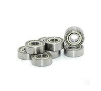 10PCS Deep Groove Ball Bearing 603ZZ 604ZZ 605ZZ 606ZZ 607ZZ 608ZZ 609ZZ IDGTTLDF(608zz 8x22x7mm)
