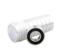 10pcs Deep Groove Ball Bearing 608ZZ/6200-2RZ/6201/6202/6203/6204/6205/6206/6207/6208/6209 High-speed Motor Bearings Accessories(6205-2RZ)