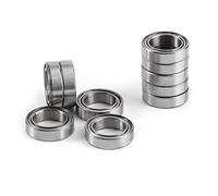 10Pcs Deep Groove Ball Bearings 6700ZZ Double-Shielded Thin Section Miniature Bearings 10x15x4mm for 3D Printer Wheel Bearings