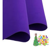10Pcs Deep Purple Eva Foam Sheets Cosplay EVA Foam 1mm Thick 50cm*50cm EVA Foam Papers for Arts Crafts DIY Project