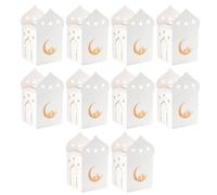 10Pcs Delicate Festival Eid Candy Boxes Enhances Holiday Spirits with Stylish and Sturdy Packaging Solution Community Event Supplies