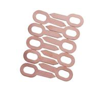 10pcs Dent Puller Straight Pull Rings for Spot Welding Consumables Welder Car Body Panel Pulling Washer Repair Tool