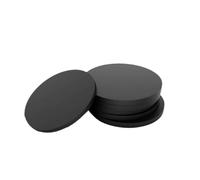 10pcs Dia 5-100mm Black Rubber Solid Seal Gaskets, Disc Thick 2/3/4mm Solid Silicone Rubber Pad, Round Rubber Sheet(38 x 4mm)