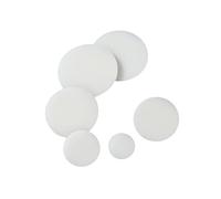 10pcs Diameter 40 mm Round High-temperature Resistant Silicone Non-slip Shock-absorbing Pad, Height 6mm, 40x6mm(10pcs)
