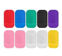 10PCS Diamond Art Sticky Pads Non-Slip Mat DIY Diamond Sticky Tray Gel Painting Tools Anti Slip Reusable Gel Dashboard Pad Holder Kits Functional for Adults 5d Diamond Embroidery Accessories(8color)