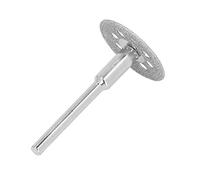 10Pcs Diamond Cutting Wheel Coated Cut Off Discs with Hole Rotary Tools Attachment for Gem Glass Ceramics More