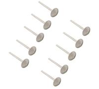 10Pcs Diamond Grinding Head, Coarse Umbrella Type Diamond Grinding Burr Drill Bit Set for Amber, Jade and Gem - 3 x 16mm