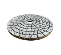 10pcs Diamond Polishing Pads for Marble & Concrete - 80/100mm Wet Buff Discs for Efficient Grinding & Polishing(2000x4IN)