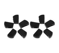 10pcs Digital Piano Rubber Hammer Caps for B Keys, Black Repair Parts