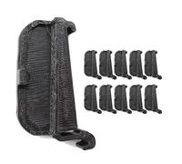 10pcs DIN Rail Clip for Wago 221-2411 Inline Connector