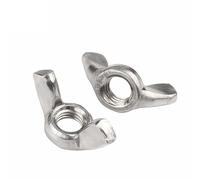 10Pcs DIN315 M3 M4 M5 M6 M8 M10 Hand Tighten Nut Butterfly(M8)