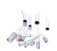 10Pcs DIP Solid Electrolytic Capacitor 25V 35V 50V 63V 100V 10UF 47UF 100UF 220UF 270UF 330UF 470UF 560UF 680UF 820UF 1000UF BIANMTSW(25V270UF 8X12)
