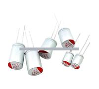 10PCS DIP Solid Electrolytic Capacitor Low 50V47UF 6X8MM XHAJCSJWGD