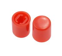 10PCS Directly Key Switch A03 PS-22F03 6pins Self-locking Red(10PCS Cap)
