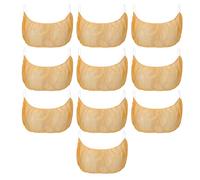 10pcs Disposable Bras Nonwoven General Size Disposable Brassieres for Foot Bath Beauty Salon Spa Sauna (Orange)