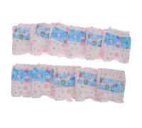10pcs Disposable Dog Diapers for Dogs and Puppies, Comfortable Fit | Non Woven Fabrics, Pink Colour, for Car Travel, Crate and Kennel Use, Clean Home