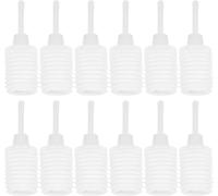 10pcs Disposable Enema Douche Applicator Bottle Vaginal Douche Anal Applicator for Women Men 200ml (Transparent)