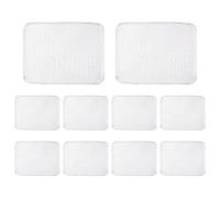 10PCS Disposable Grill Grates, 15x12 Inch Non-stick Aluminum Grill Mesh for Outdoor Camping Barbeque Picnics Disposable Grates