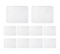 10PCS Disposable Grill Grates, Non-Stick Aluminum Grill Mesh for Outdoor Camping & Barbecue, 15x12 Inches