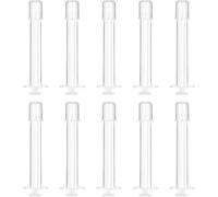 10pcs Disposable Vagianl Applicator Individually Wrapped Syringe Plastic Vaginal Applicator Applicator Liquid Medicine Syringe Vaginial Injector