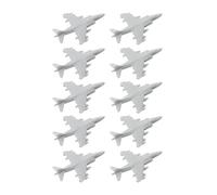 10PCS DIY Resin Model AV-8b Harrier Battle-plane 1/2000-1/350 Scale Uncolored Miniature Airplane DIY Military Model(1/350(40mm))